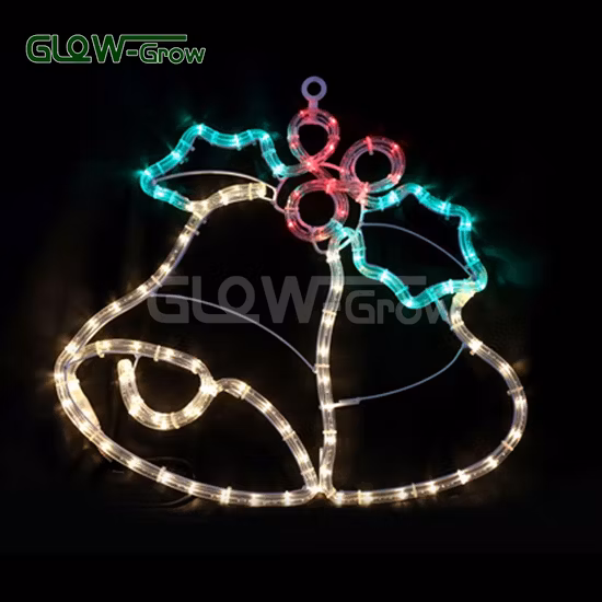 Luz con motivo LED de guirnalda navideña de 80 × 80 cm para decoración comercial de eventos en el hogar
